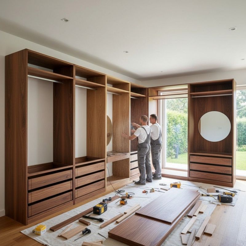 Mudroom Shelving Installation in Charlotte, NC
